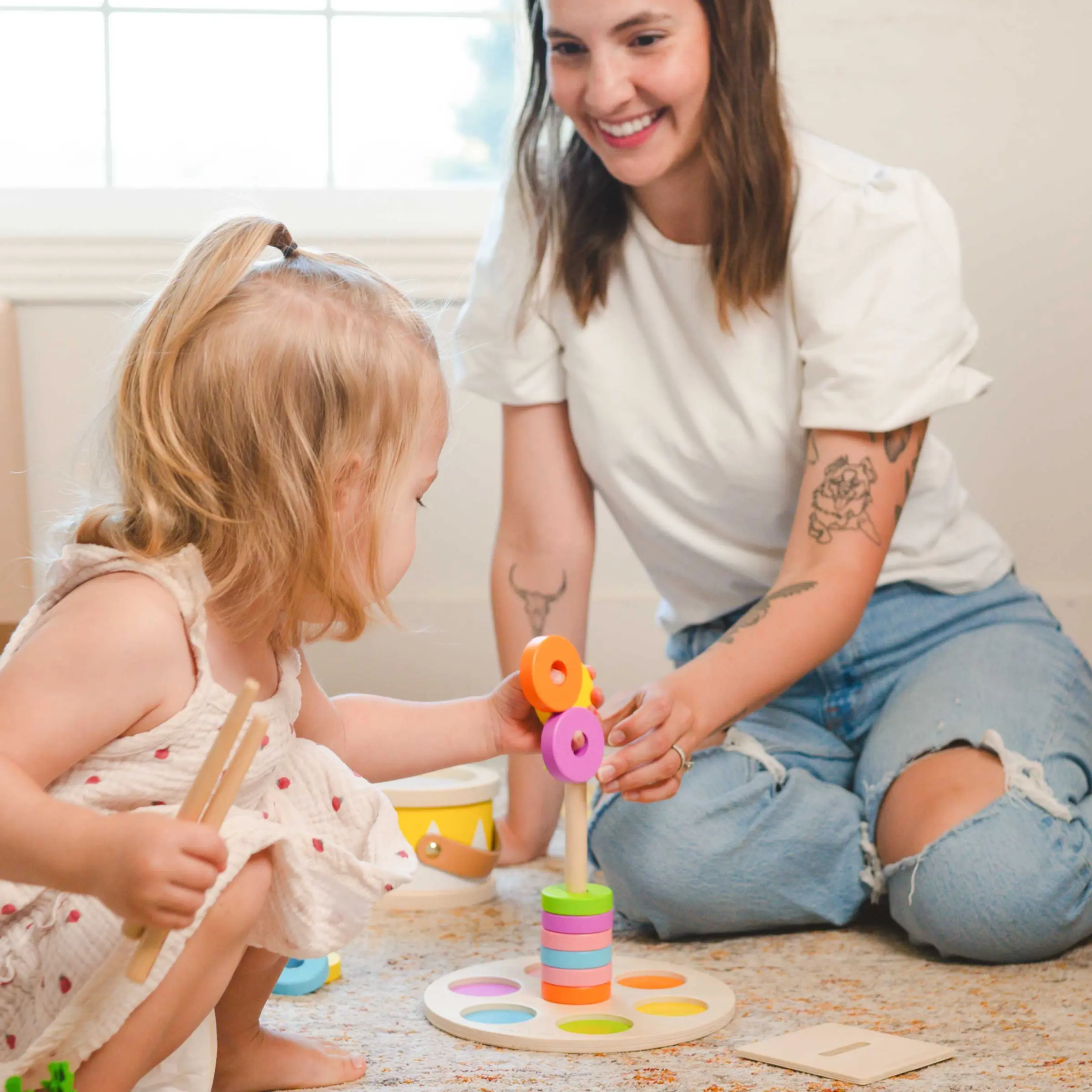 Tiny Land® Montessori Advanced Skills Baby Set（13–24 months) - Image 4