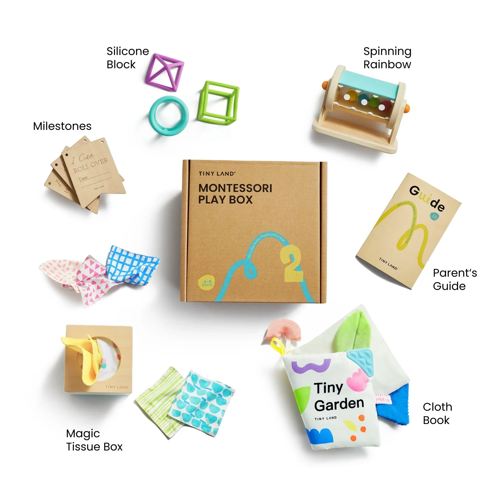 Tiny Land® Montessori Complete Baby Set (0-24 months) - Image 5