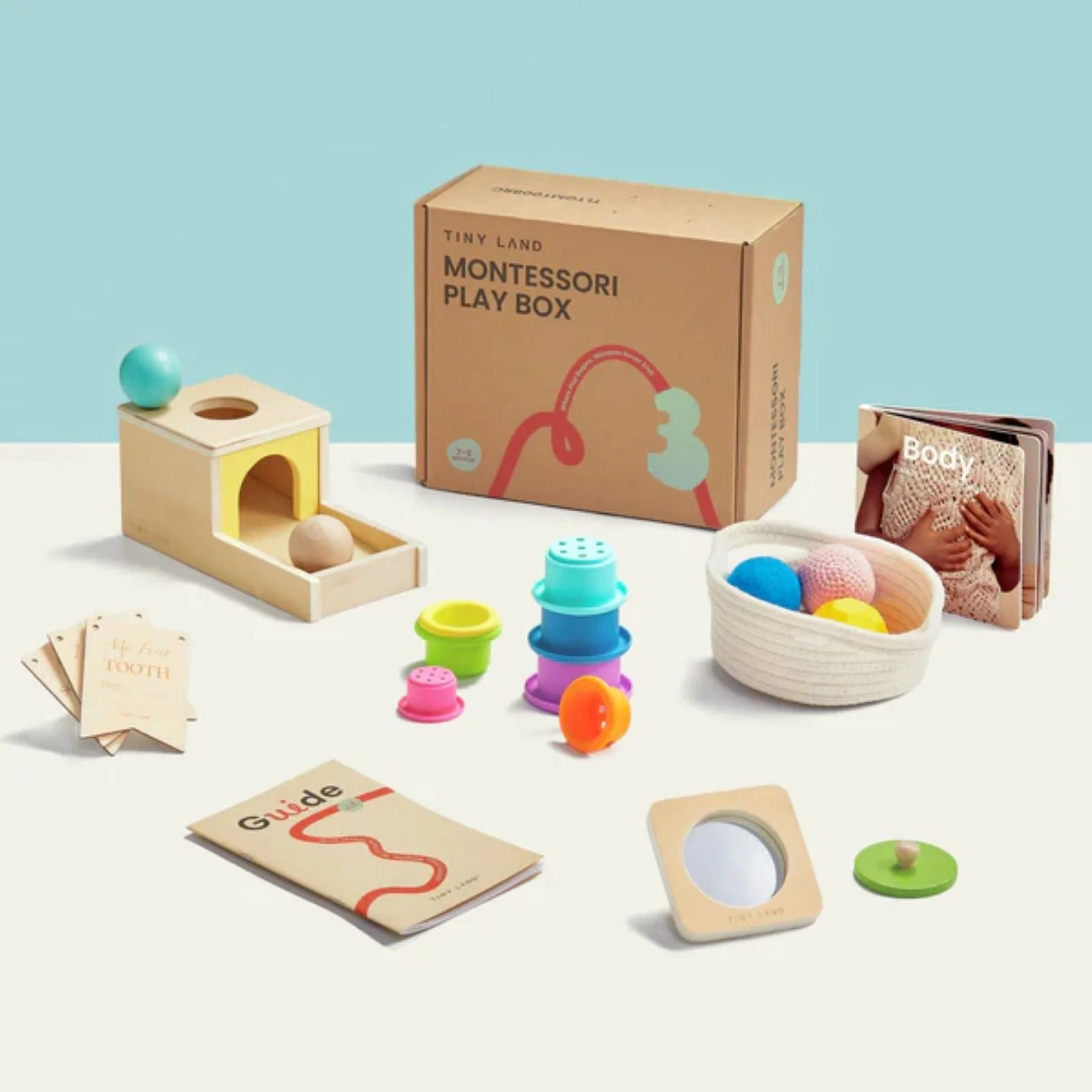 Tiny Land® Montessori Complete Baby Set (0-24 months) - Image 6