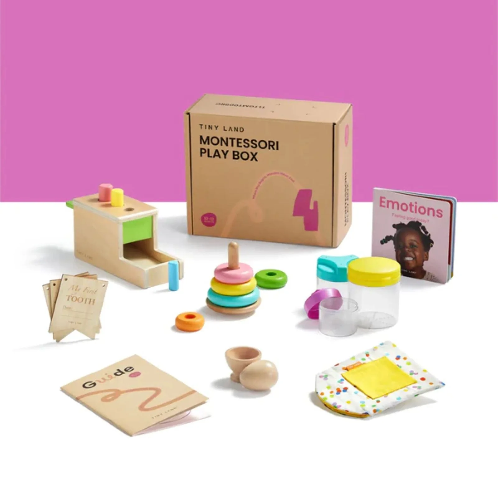 Tiny Land® Montessori Complete Baby Set (0-24 months) - Image 7