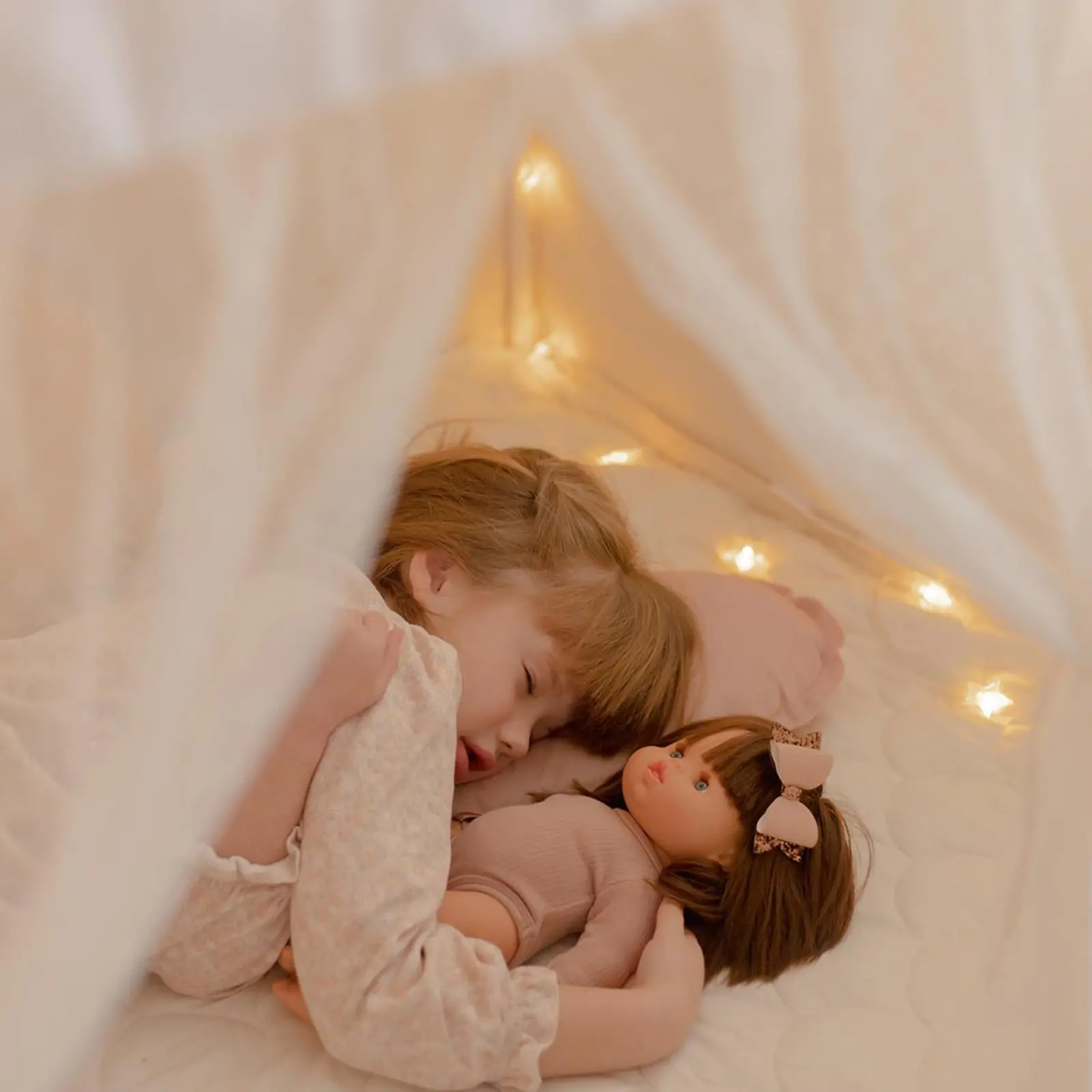 Tiny Land Playhouse Tent, Natural Cream - Image 9