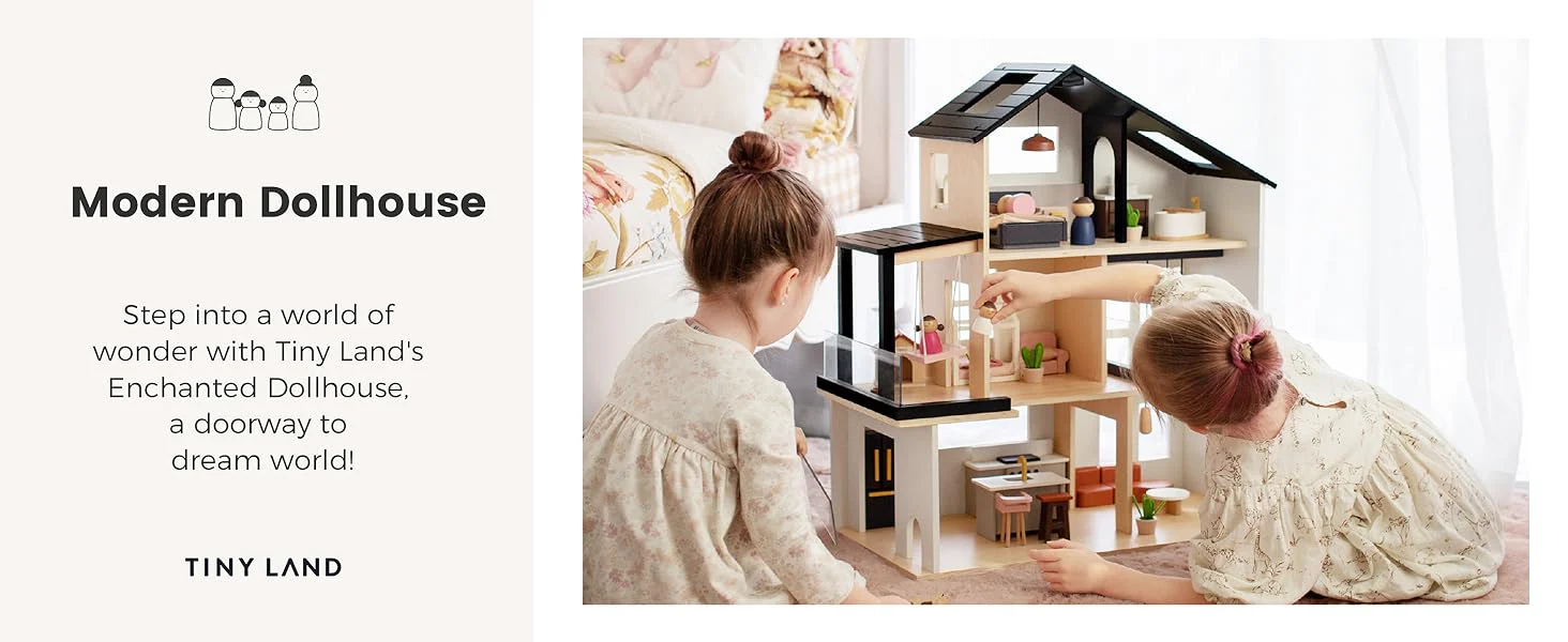 Tiny Land Sweetwood Edge Dollhouse, Modern - Image 2