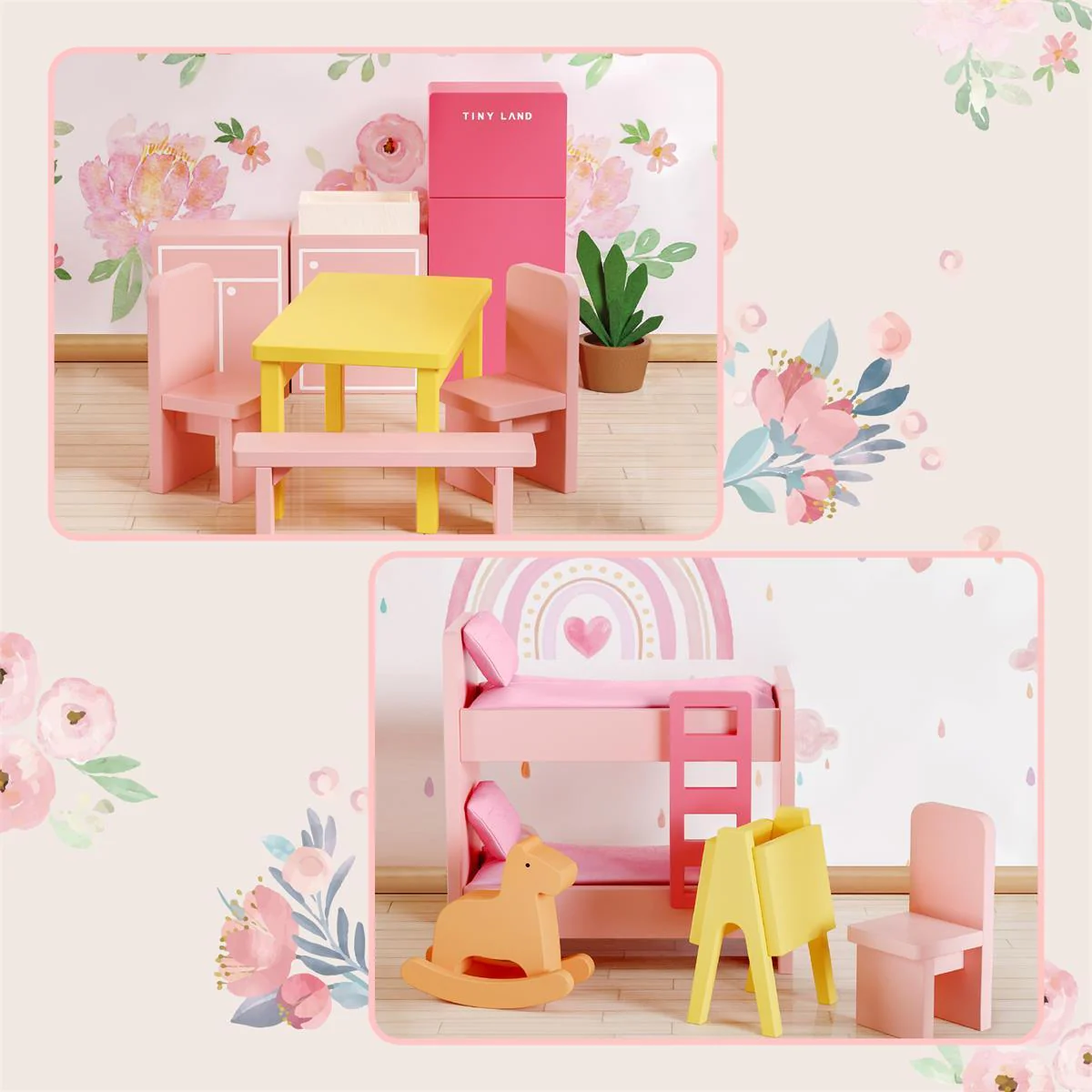 Tiny Land Sweetwood Love Dollhouse without Dolls - Image 3