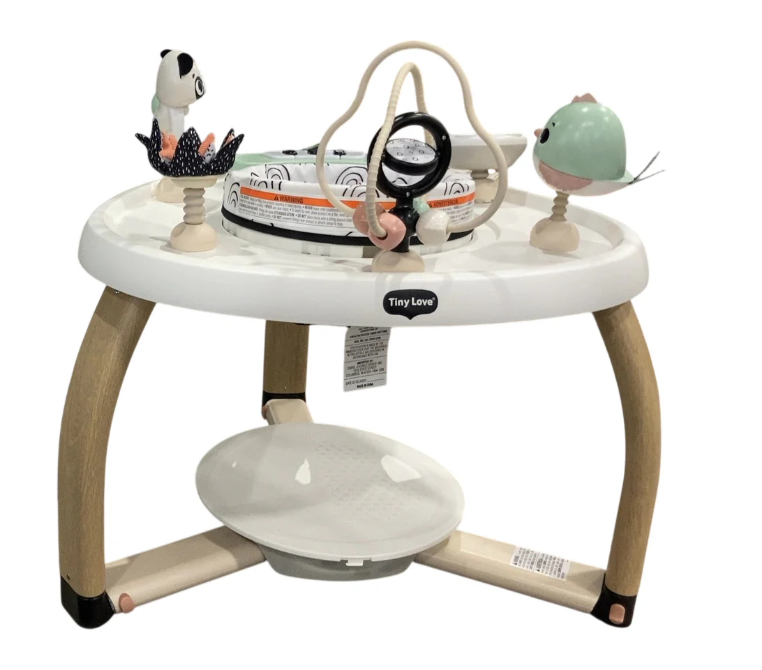 Tiny Love 5-in-1 Stationary Activity Center, Black & White - Image 2