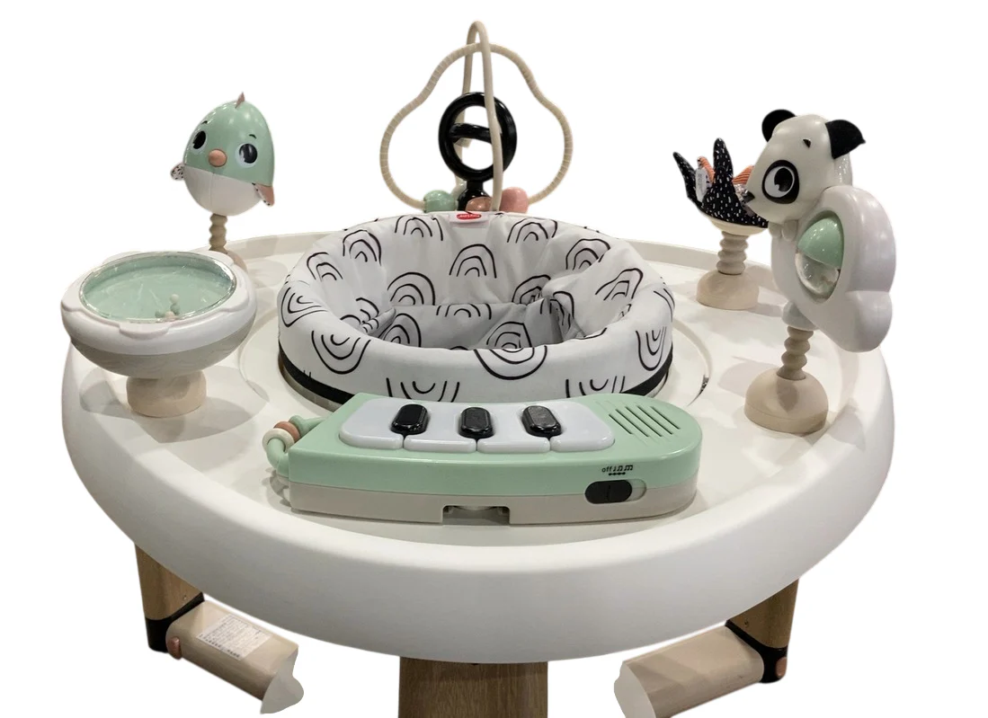 Tiny Love 5-in-1 Stationary Activity Center, Black & White - Image 3