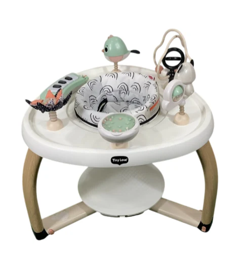 Tiny Love 5-in-1 Stationary Activity Center, Black & White - Image 2