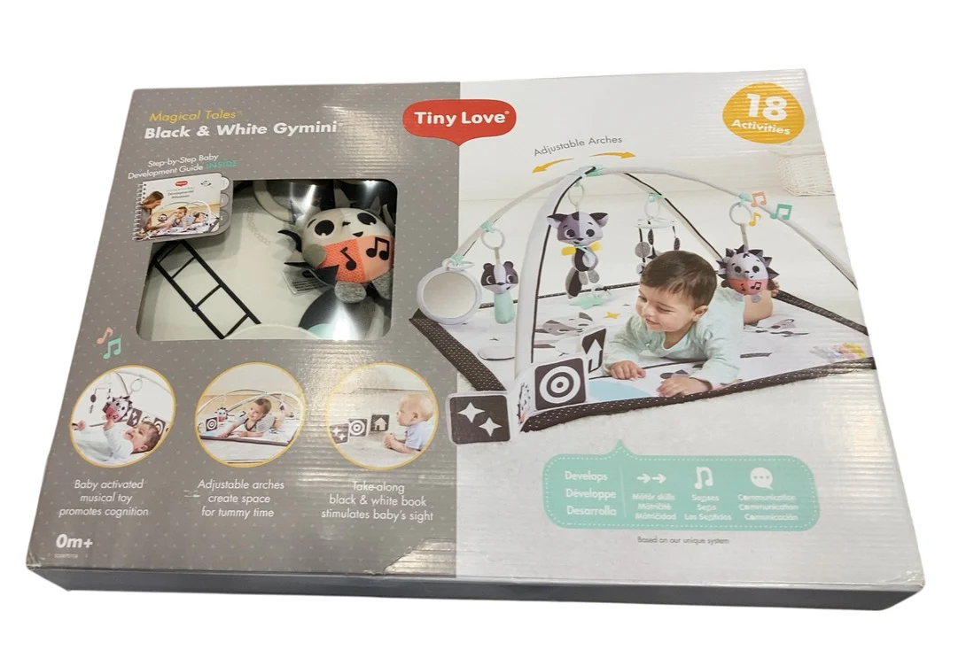 Tiny Love Gymini Deluxe Activity Gym, Magical Tales Black and White - Image 5