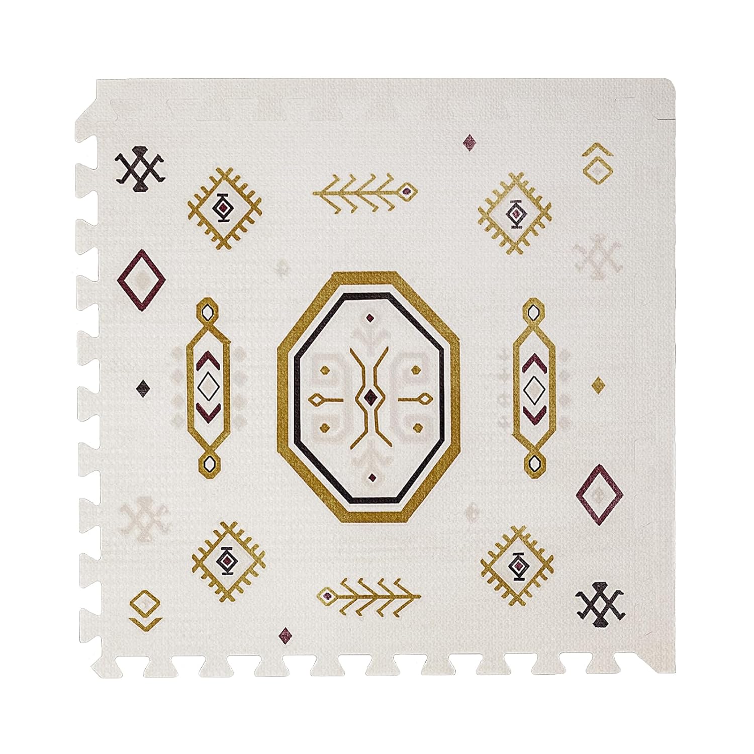 Toddlekind Haven Playmat, 4x6, Amira, Golden Clay (Rouge) - Image 2