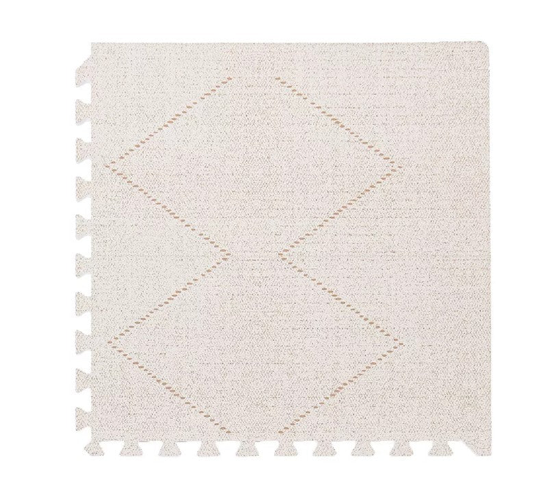 Toddlekind Haven Playmat, 4x6, Bone, Tulum
