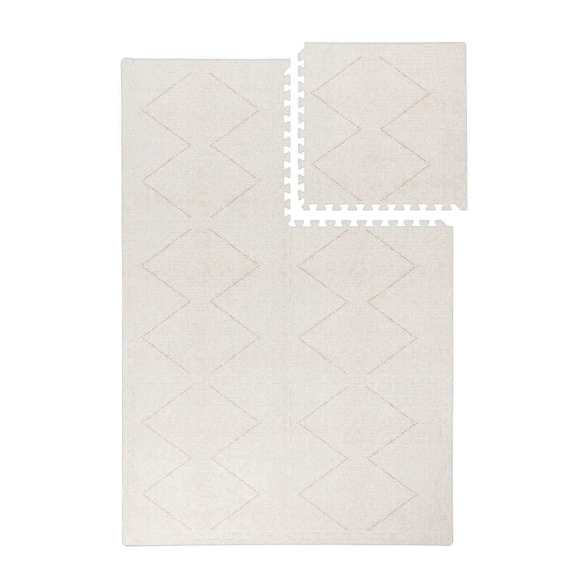 Toddlekind Haven Playmat, 4x6, Bone, Tulum - Image 2