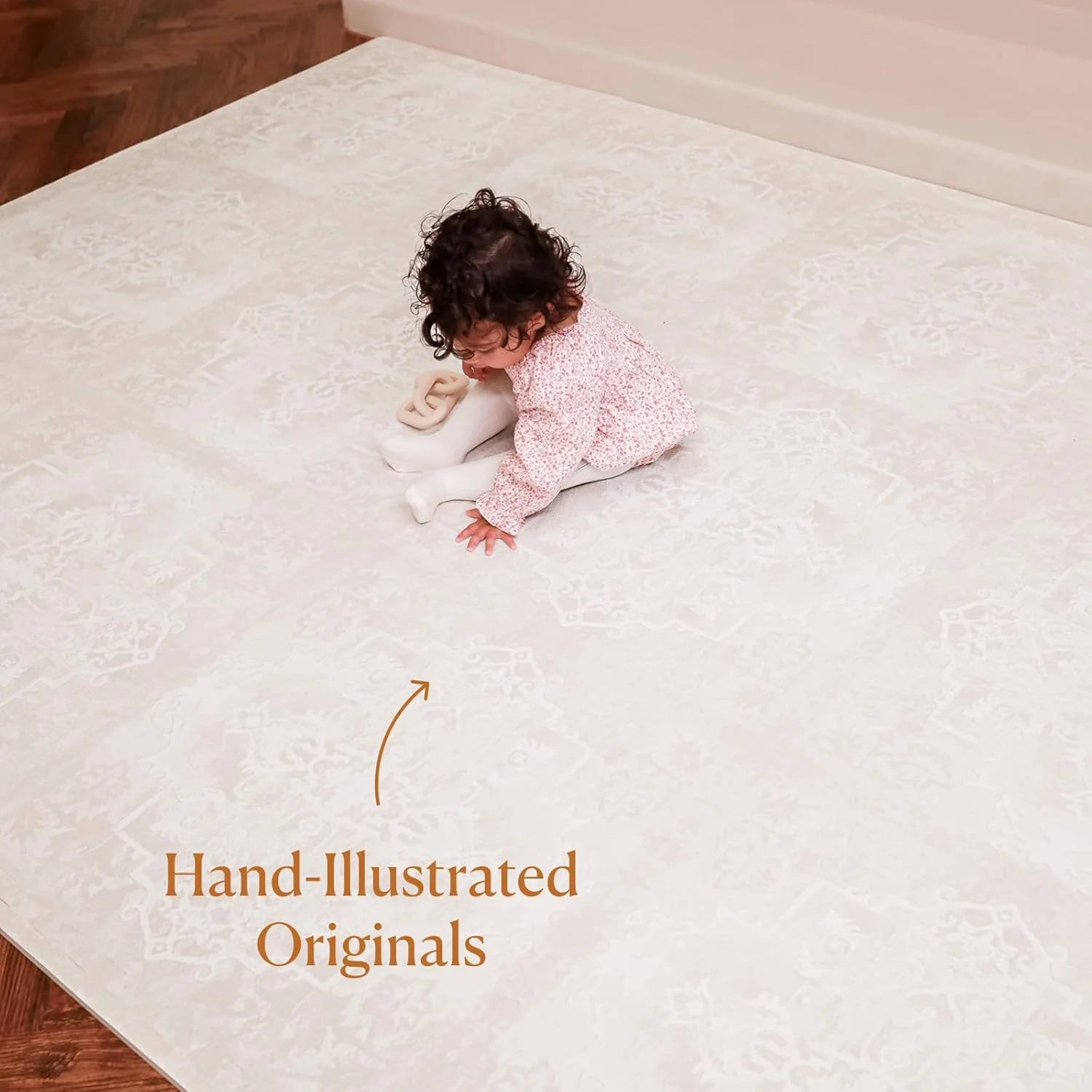 Toddlekind Haven Playmat, Millet, Parisa, 6x12 - Image 3