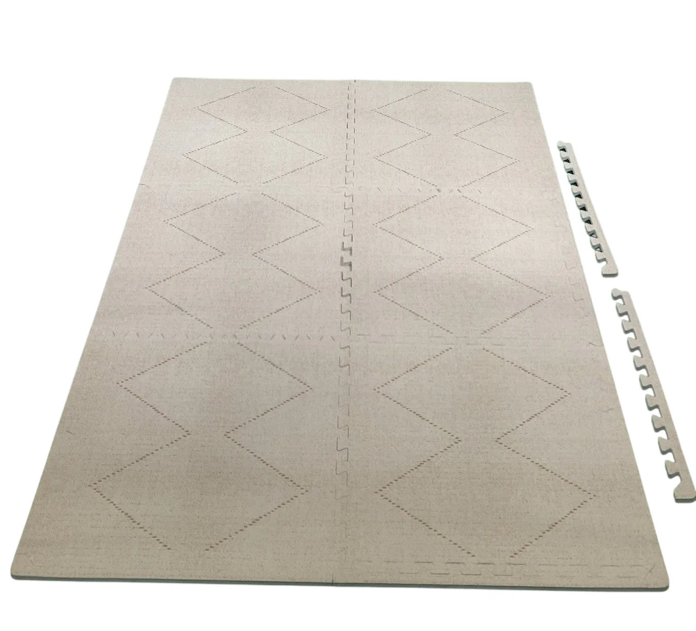 Toddlekind Prettier Puzzle Playmat Standard, Bone, Tulum