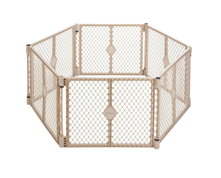Toddleroo By North States 6 Panel Freestanding Playard Gate