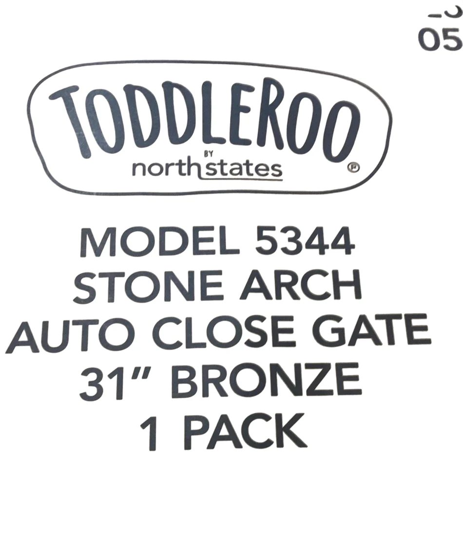 Toddleroo By North States Stone Arch Auto Close Supergate, 5343/5344 - Image 3