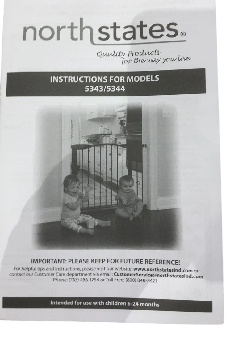 Toddleroo By North States Stone Arch Auto Close Supergate, 5343/5344 - Image 4