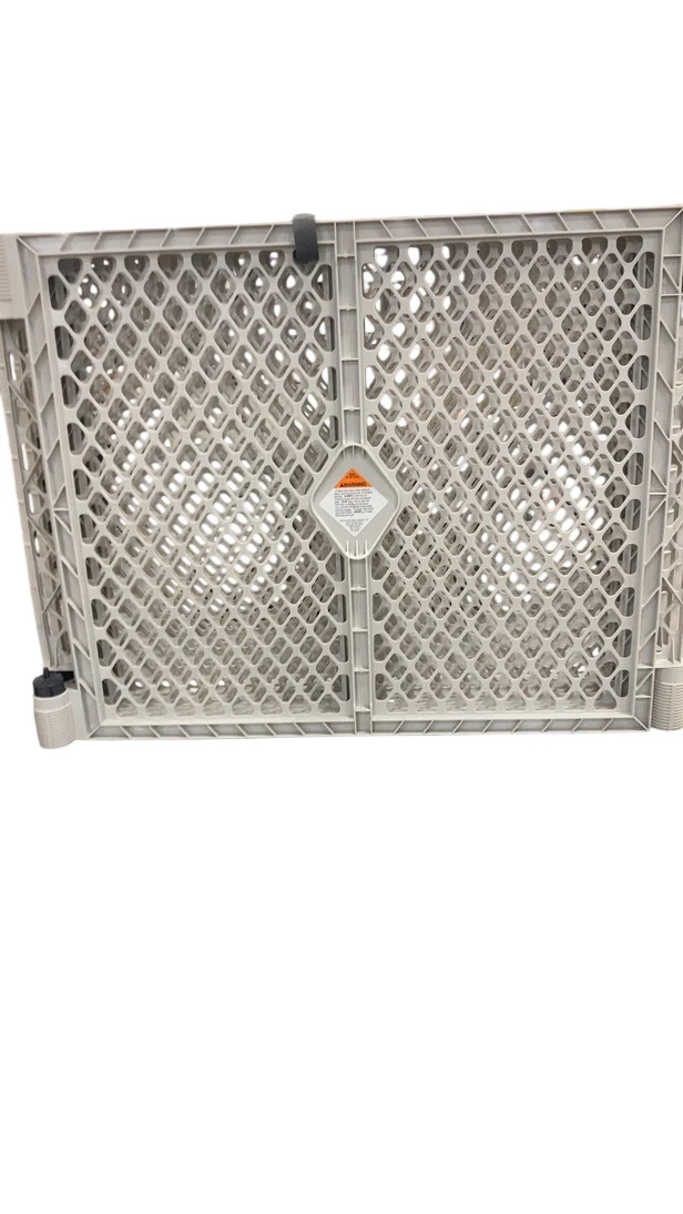 Toddleroo By North States Superyard Duo Extra Wide Baby Gate & Play Yard: 6 Panel with Wall Mount, Light Grey - Image 2