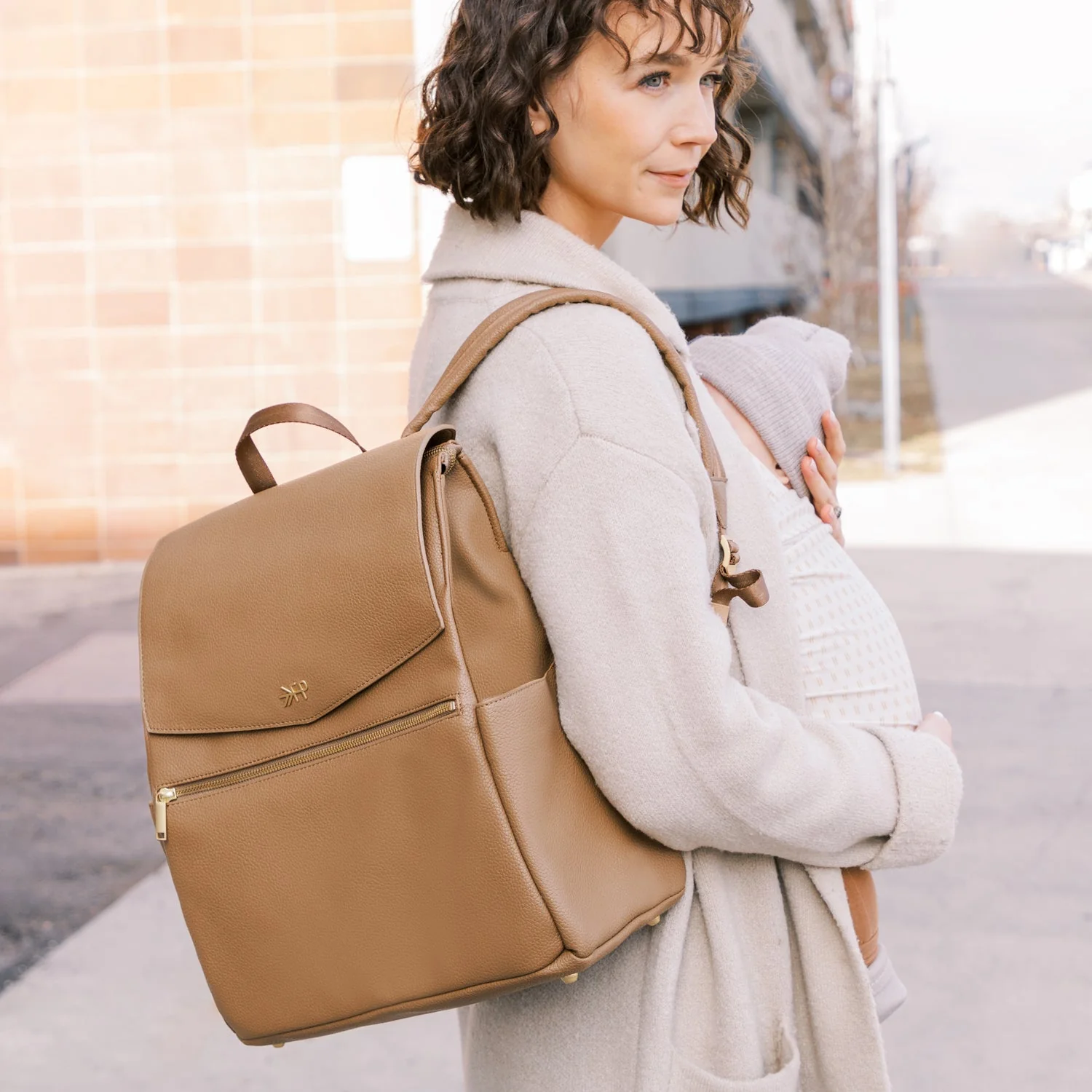 Freshly Picked Classic Diaper Bag II, Toffee - Image 2
