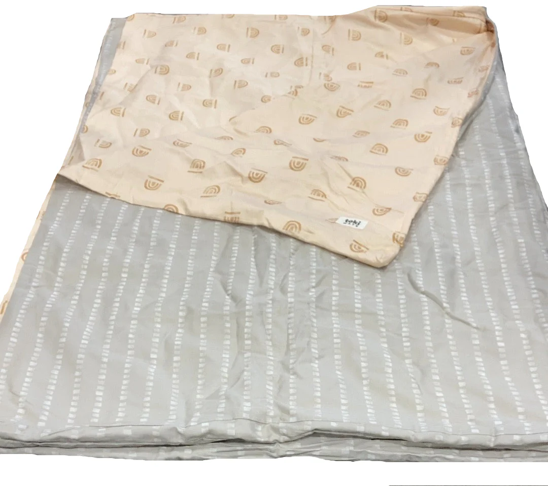 Toki Kids Epic Mat Cover 60"x84", Rainbow peach - Image 2