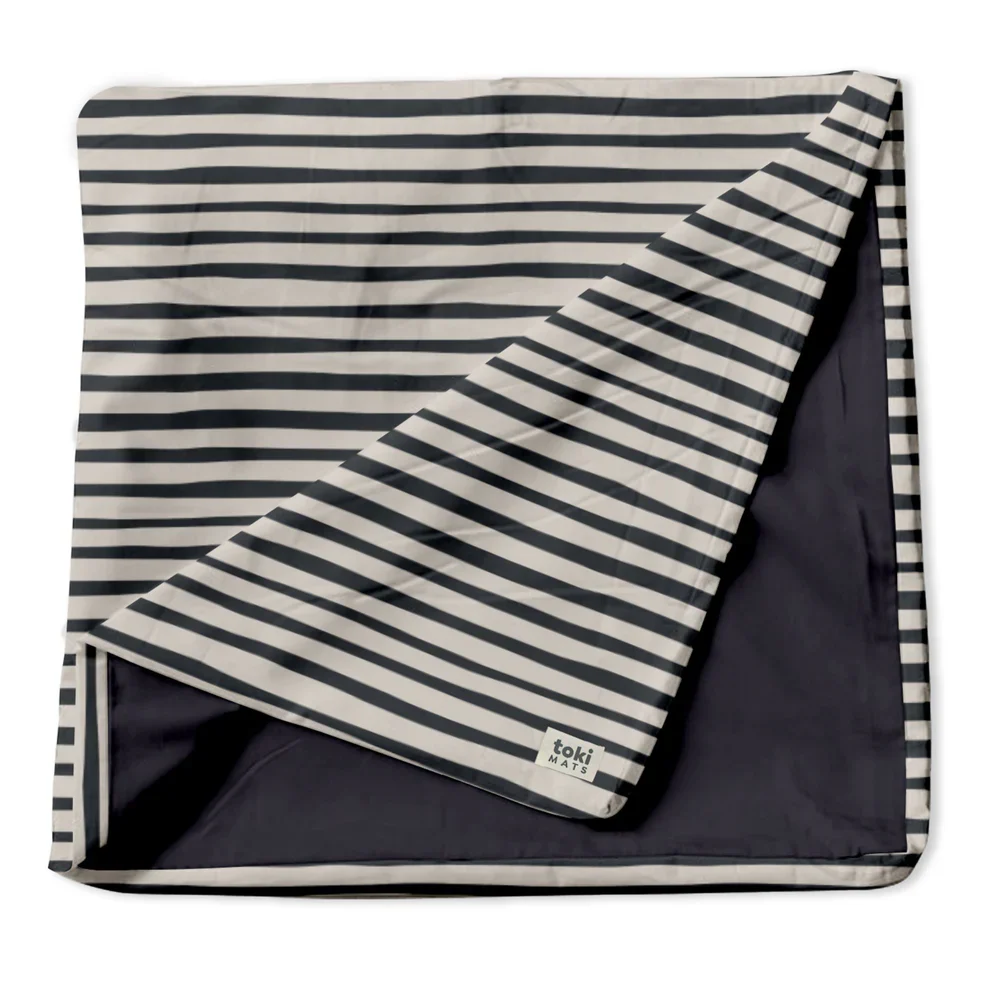 Toki Kids Mega Mat Cover 55"x55", Bold Stripe