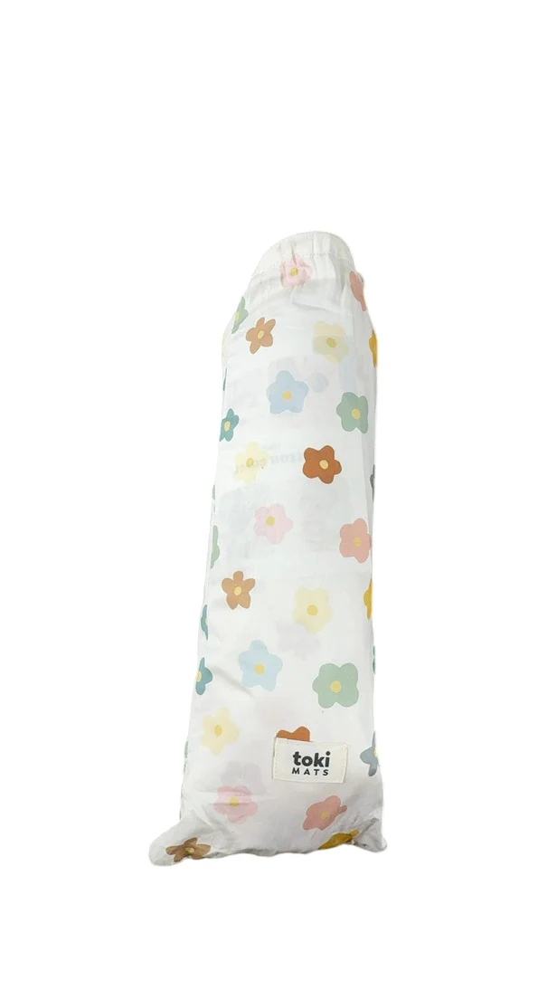 Toki Kids Mega Mat Cover 55"x55", Playful posies - Image 4