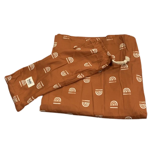 Toki Kids Mega Mat Cover 55"x55", Rainbow Rust - Image 2