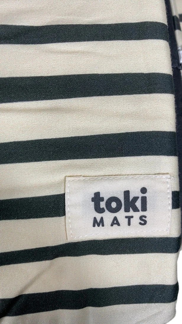 Toki Kids Mega Padded Play Mat 55" x 55", Bold Stripe - Image 4