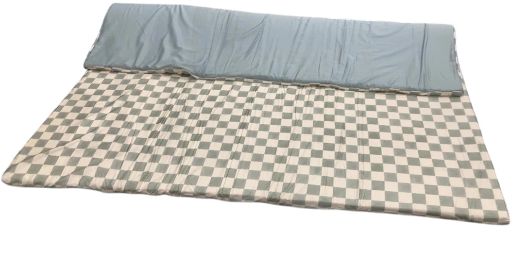 Toki Kids Mega Padded Play Mat 55" x 55", Checker  Matcha - Image 2