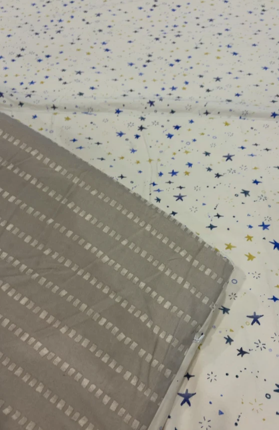 Toki Kids Mega Padded Play Mat 55" x 55", Imperfect Holiday Stars - Image 2