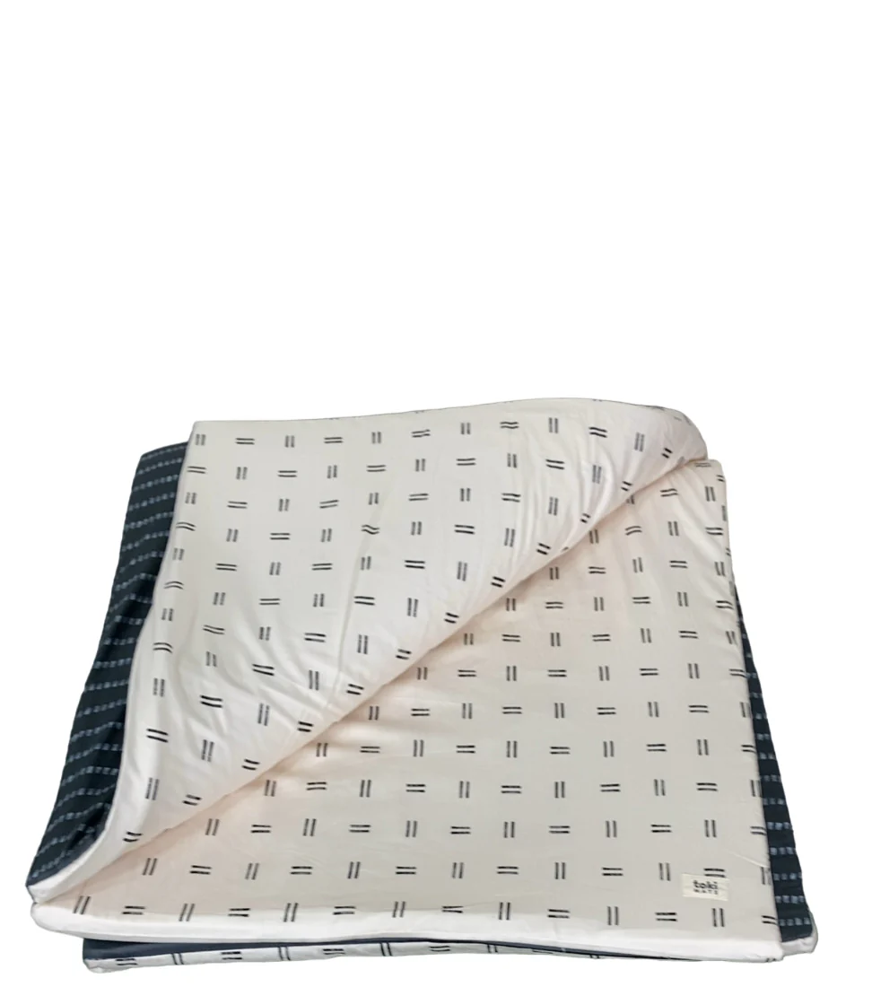 Toki Kids Mega Padded Play Mat 55" x 55", Mudcloth - Image 2