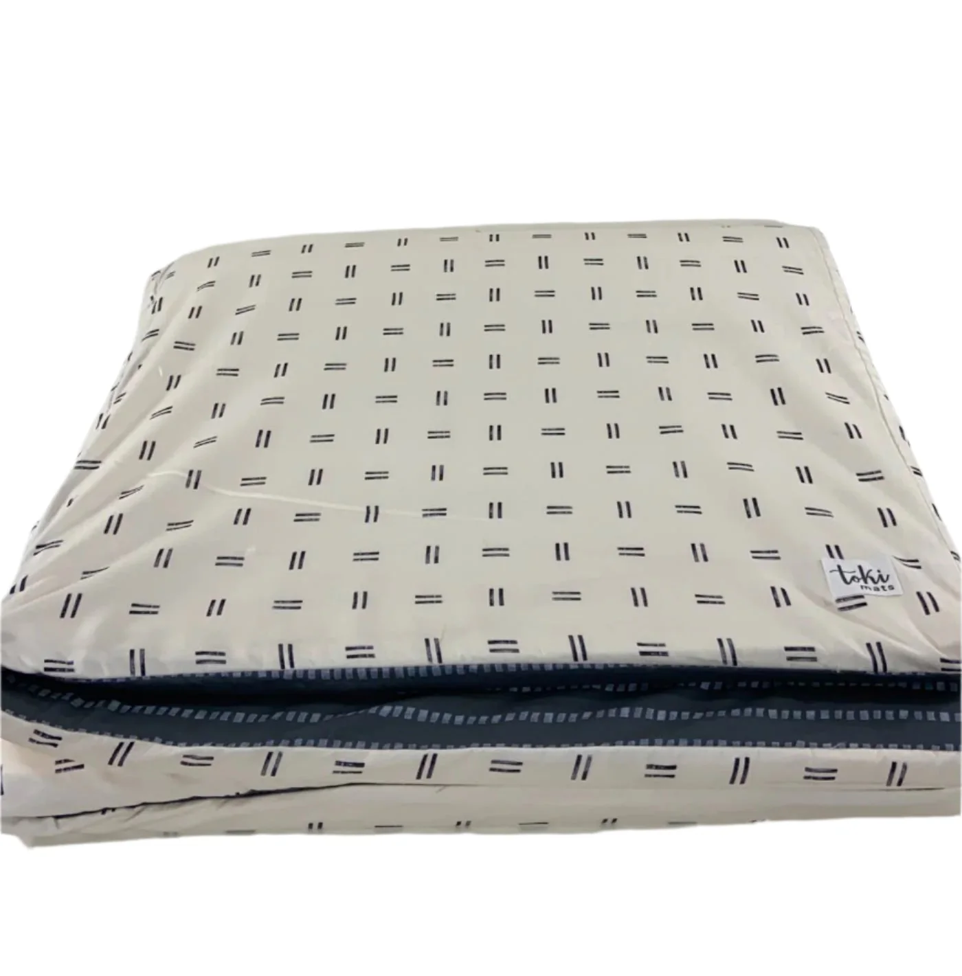Toki Kids Mega Padded Play Mat 55" x 55", Mudcloth - Image 2