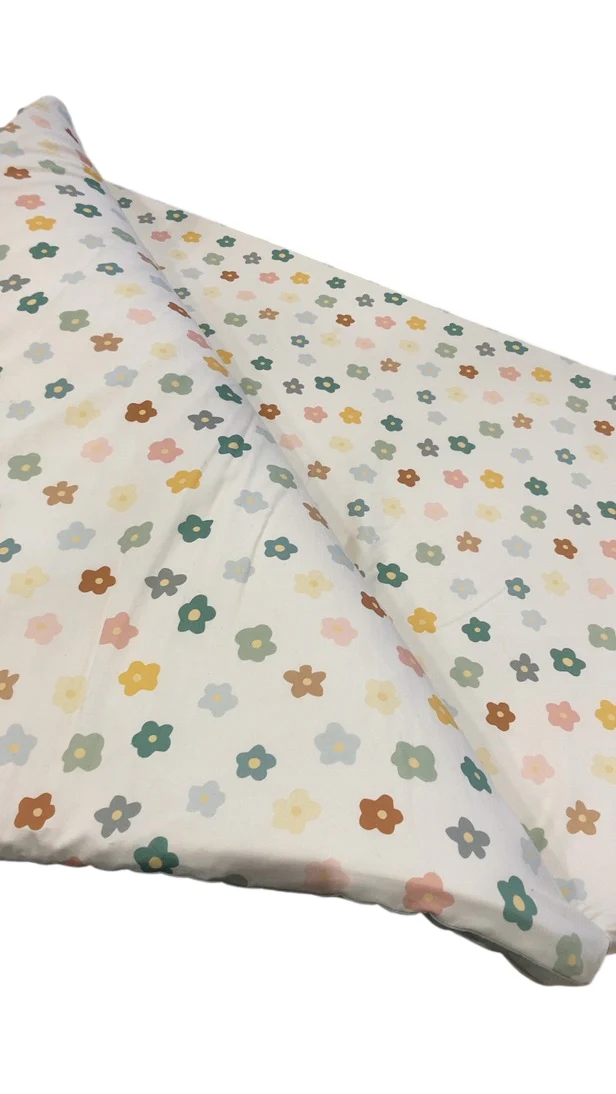 Toki Kids Mega Padded Play Mat 55" x 55", Playful Posies - Image 3