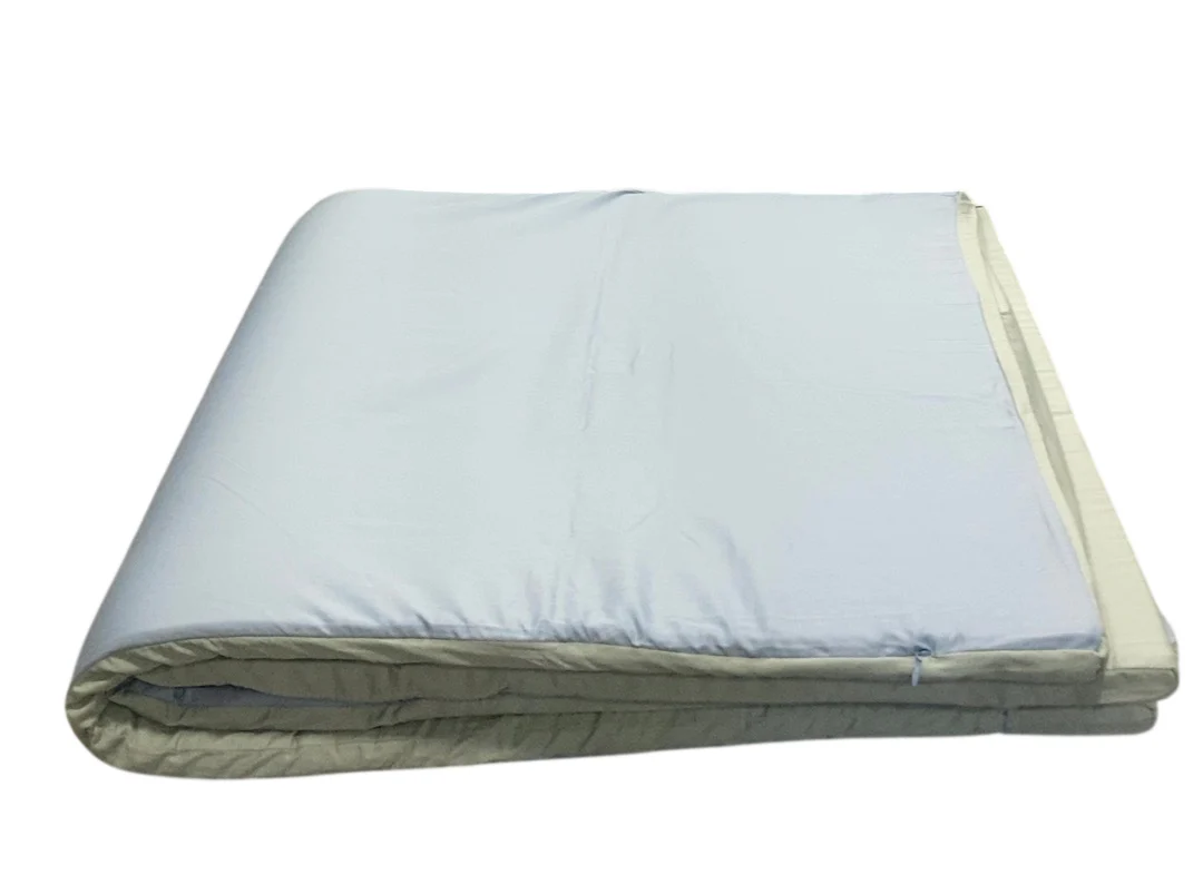 Toki Kids Mega Padded Play Mat 55" x 55", Sage + Breeze