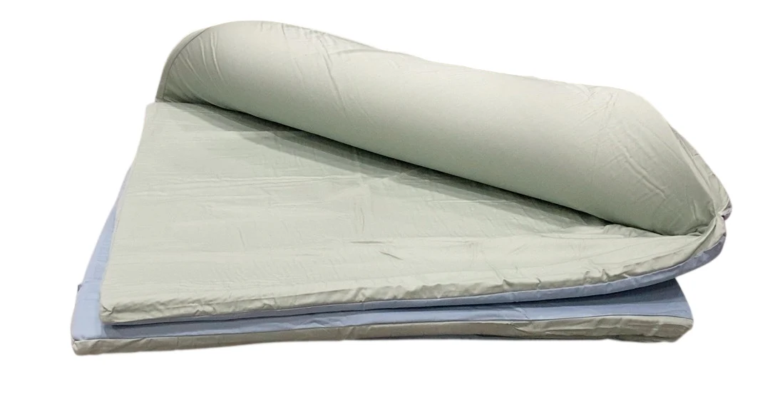 Toki Kids Mega Padded Play Mat 55" x 55", Sage + Breeze - Image 3