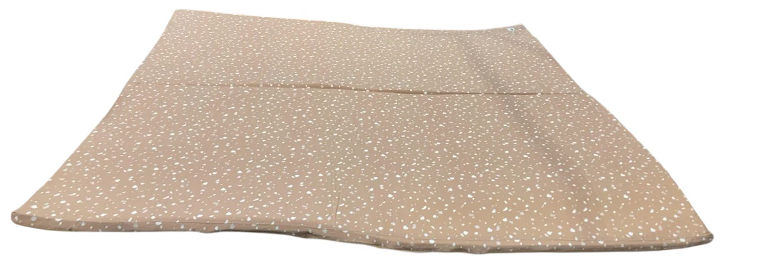 Toki Kids Mega Padded Play Mat 55" x 55", Terrazzo Clay