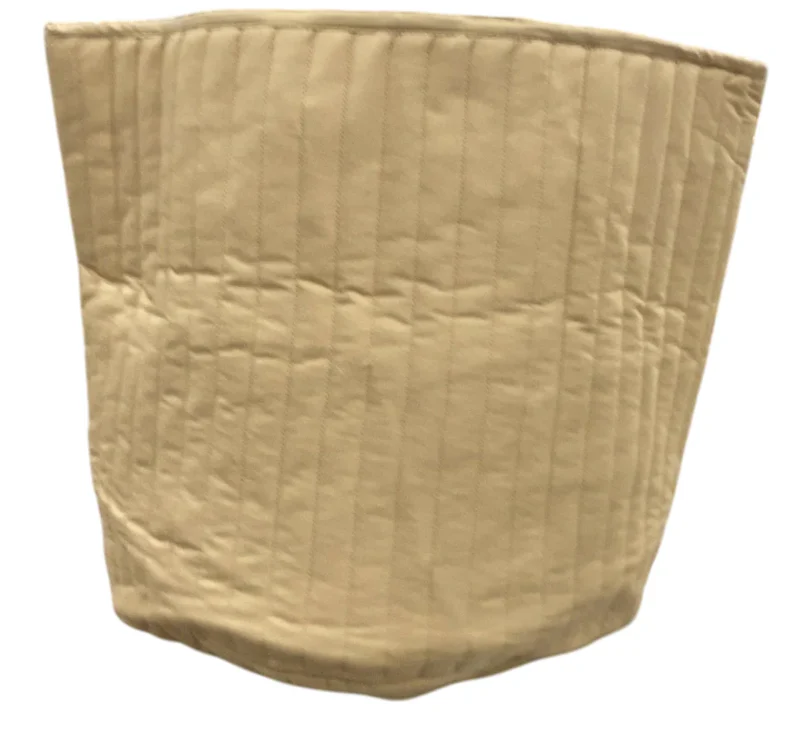 Toki Kids Organic Cotton Storage Basket, Sandcastle - Image 2