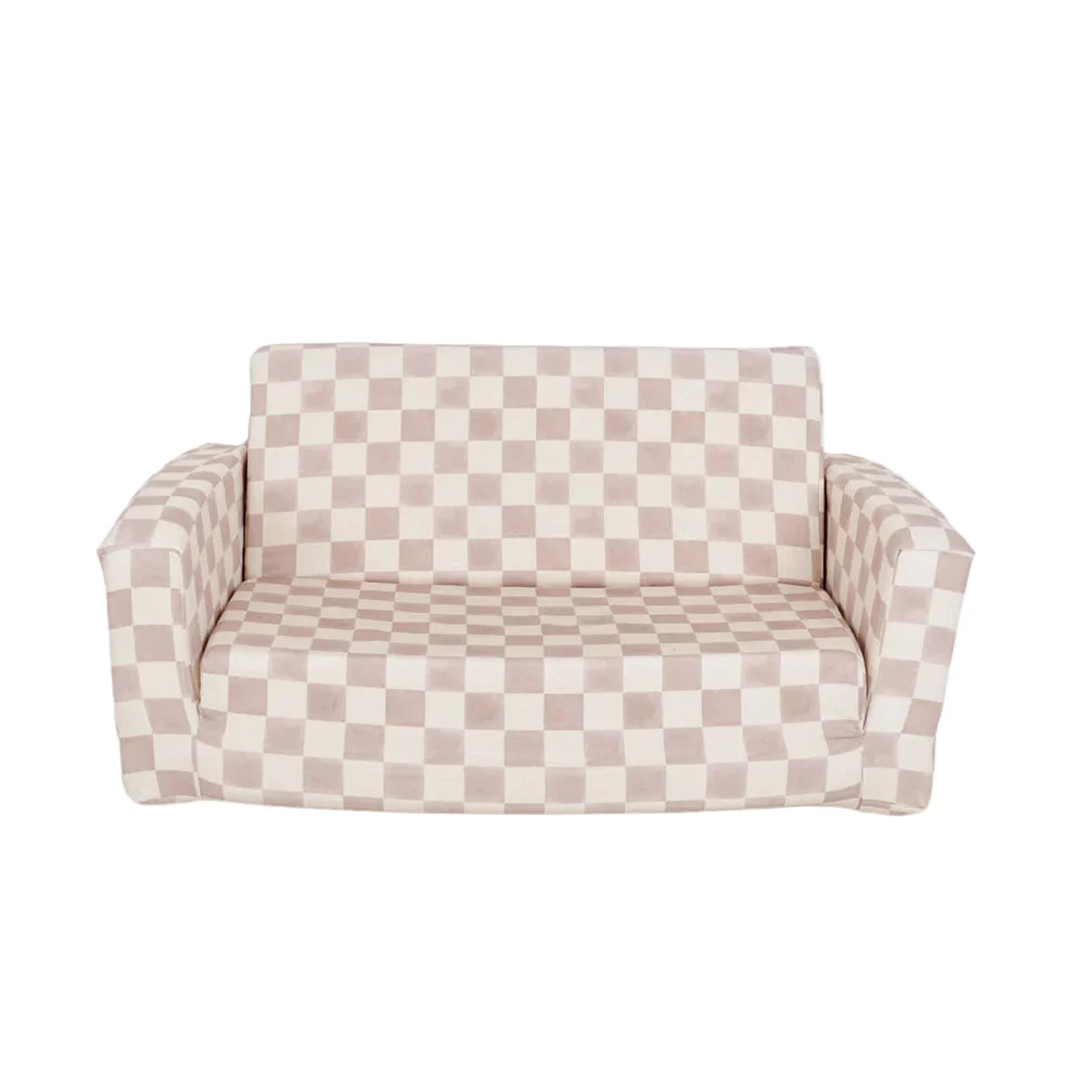 Toki Kids Play Couch, Checker Gumdrop