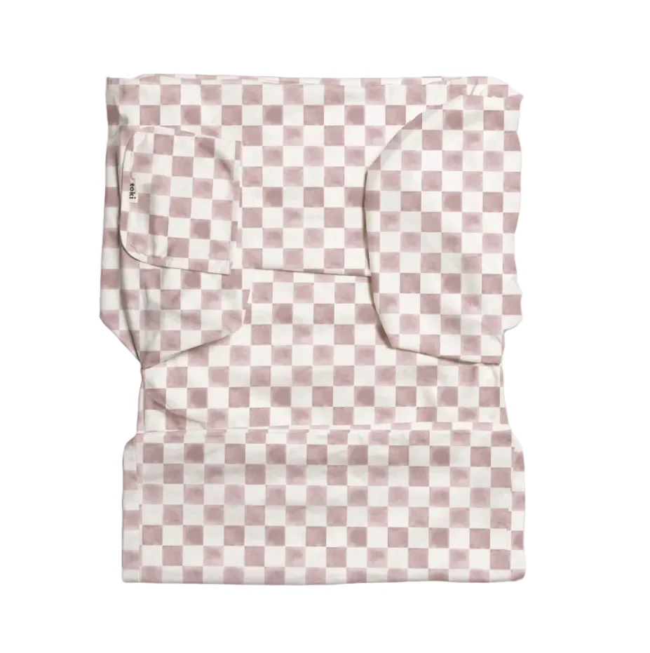 Toki Kids Play Couch Cover, Checker Gumdrop