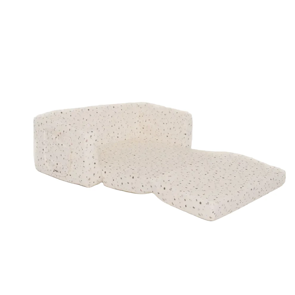 Toki Kids Play Couch, Terrazzo Chalk - Image 2