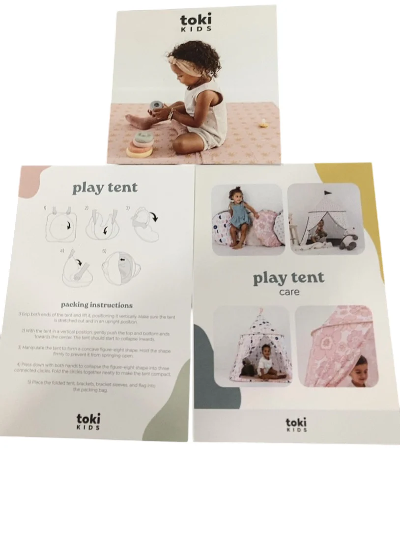 Toki Kids Play Tent, Breeze - Image 3