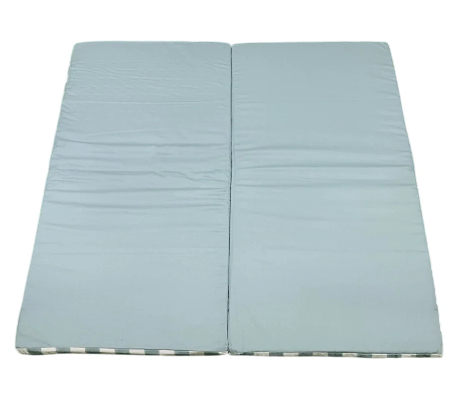 Toki Kids Standard Padded Play Mat 40" x 40", Checker Matcha - Image 3