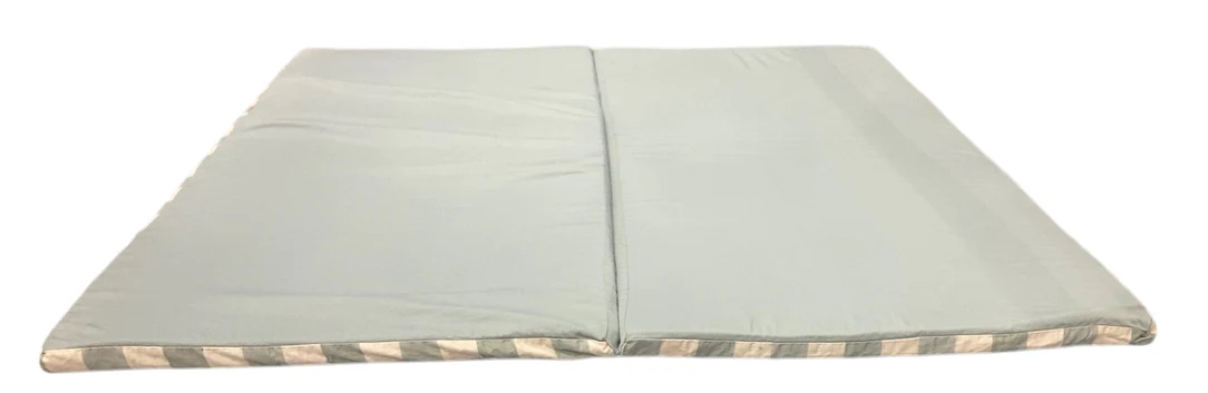 Toki Kids Standard Padded Play Mat 40" x 40", CHECKER MATCHA - Image 2