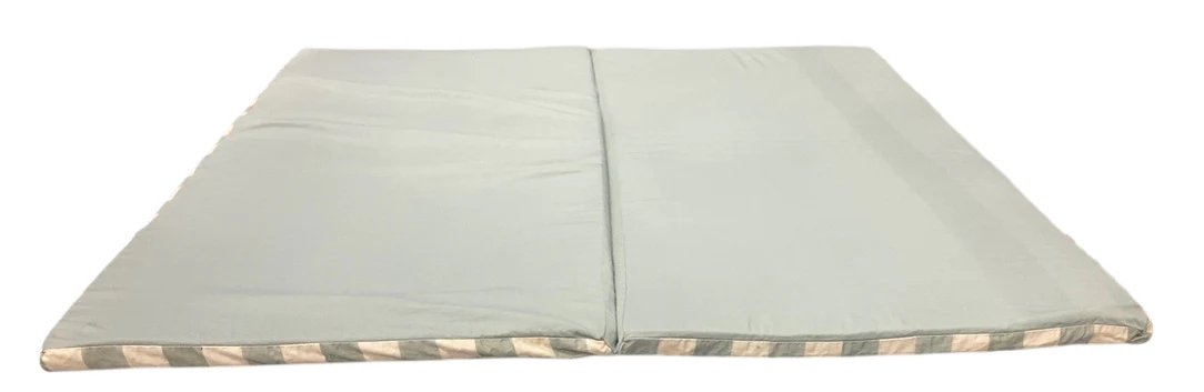 Toki Kids Standard Padded Play Mat 40" x 40", CHECKER MATCHA - Image 2