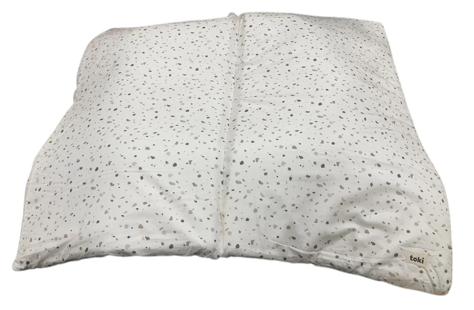 Toki Kids Standard Padded Play Mat 40" x 40", Terrazzo Chalk - Image 2