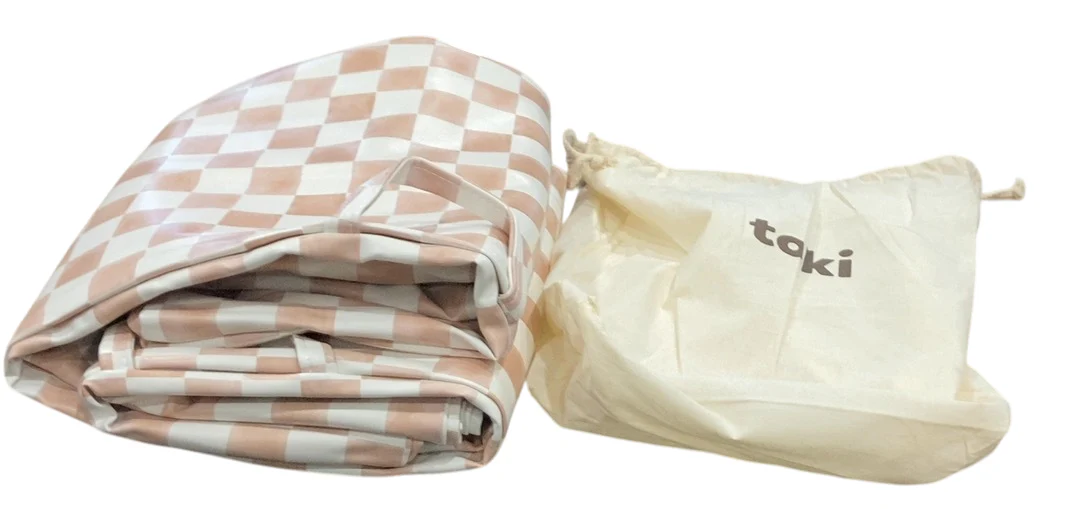 Toki Kids Vegan Leather Cover, Checker Toffee, Epic - Image 2