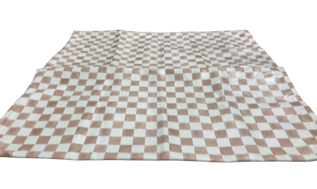Toki Kids Vegan Leather Cover, Checker Toffee, Standard - Image 3