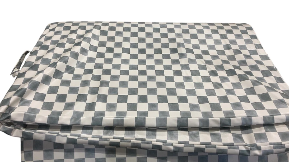 Toki Kids Vegan Leather Mat Epic, Checker Matcha - Image 2