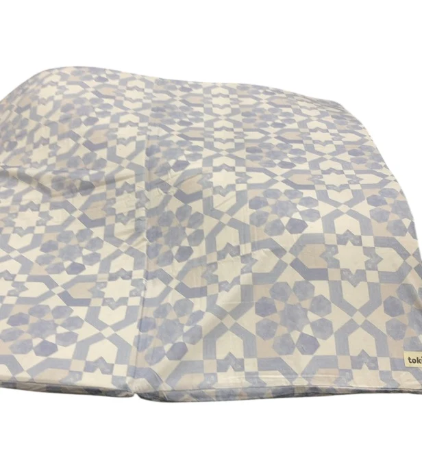 Toki Kids Vegan Leather Mat Mega, Blue Tile - Image 3