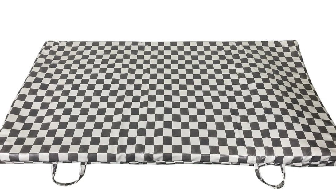 Toki Kids Vegan Leather Mat Mega, Checker Pepper - Image 2