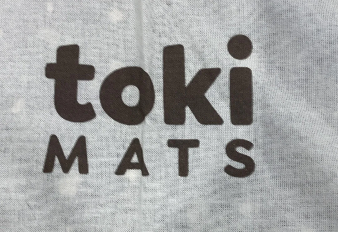 Toki Kids Vegan Leather Mat Mega, Terrazzo Slate - Image 3