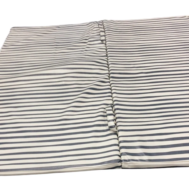 Toki Kids Vegan Leather Mat Standard, Bold Stripe - Image 3